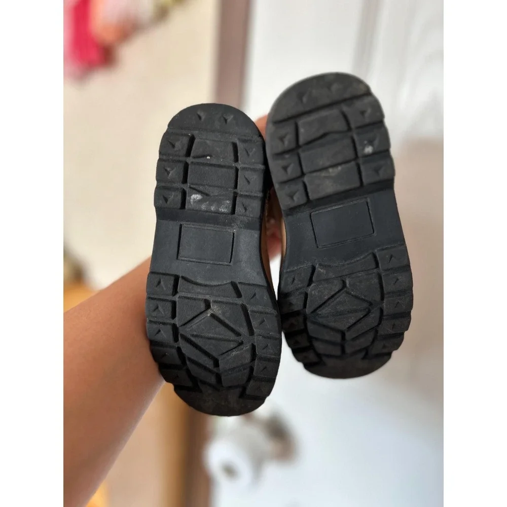 Cheerokee Brown Suede Toddler Clogs